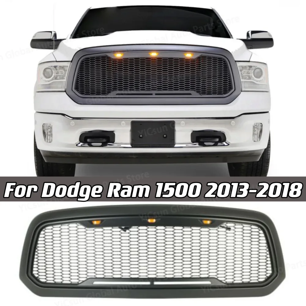 

Передняя решетка для автомобиля, задняя фотовспышка для Dodge Ram 1500 2013 2015 2014 2016 2017