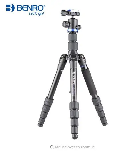 Универсальный Штатив Benro IF19 алюминиевый набор IB0, шаровая Головка для цифровой зеркальной камеры, максимальная нагрузка 8 кг