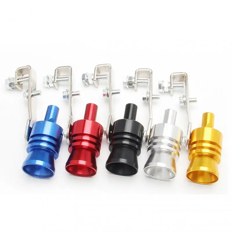 

1PC S/M/L/XL Whistle Exhaust Pipe Sounder Car Modified Sound Wave Imitator Turbine Motorcycle Modified Parts Tail Throat