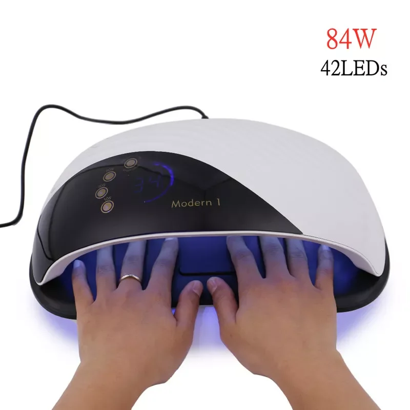 

2022NEW Built-in Cooling Fan Nail Machine Dryer Quick Drying Curing All Type Gel Light Professional UV LED Nail Lamp for Manicur
