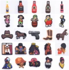 Лидер продаж, 1 шт., Мультяшные садовые аксессуары из ПВХ, украшения для детской обуви, подходят для рюкзака, браслета, подвески