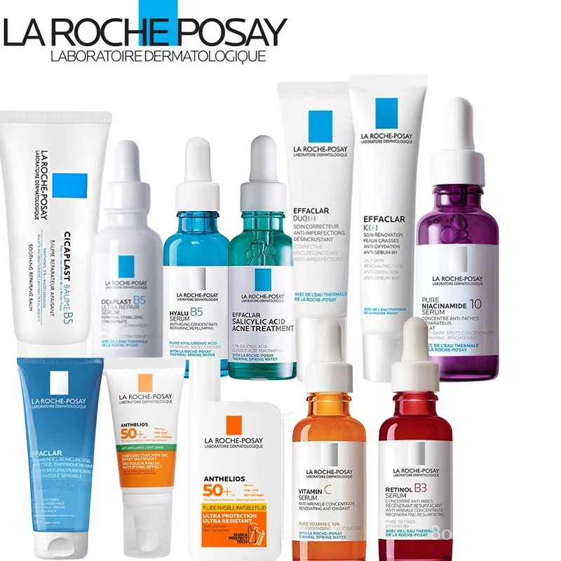 

La Roche Posay Series Skin Care Product 1PCS Effaclar/B5 Serum&Cream/Cleanser/DUO+/ K+/Sunscreen For Acne Sensitive Skin Repair