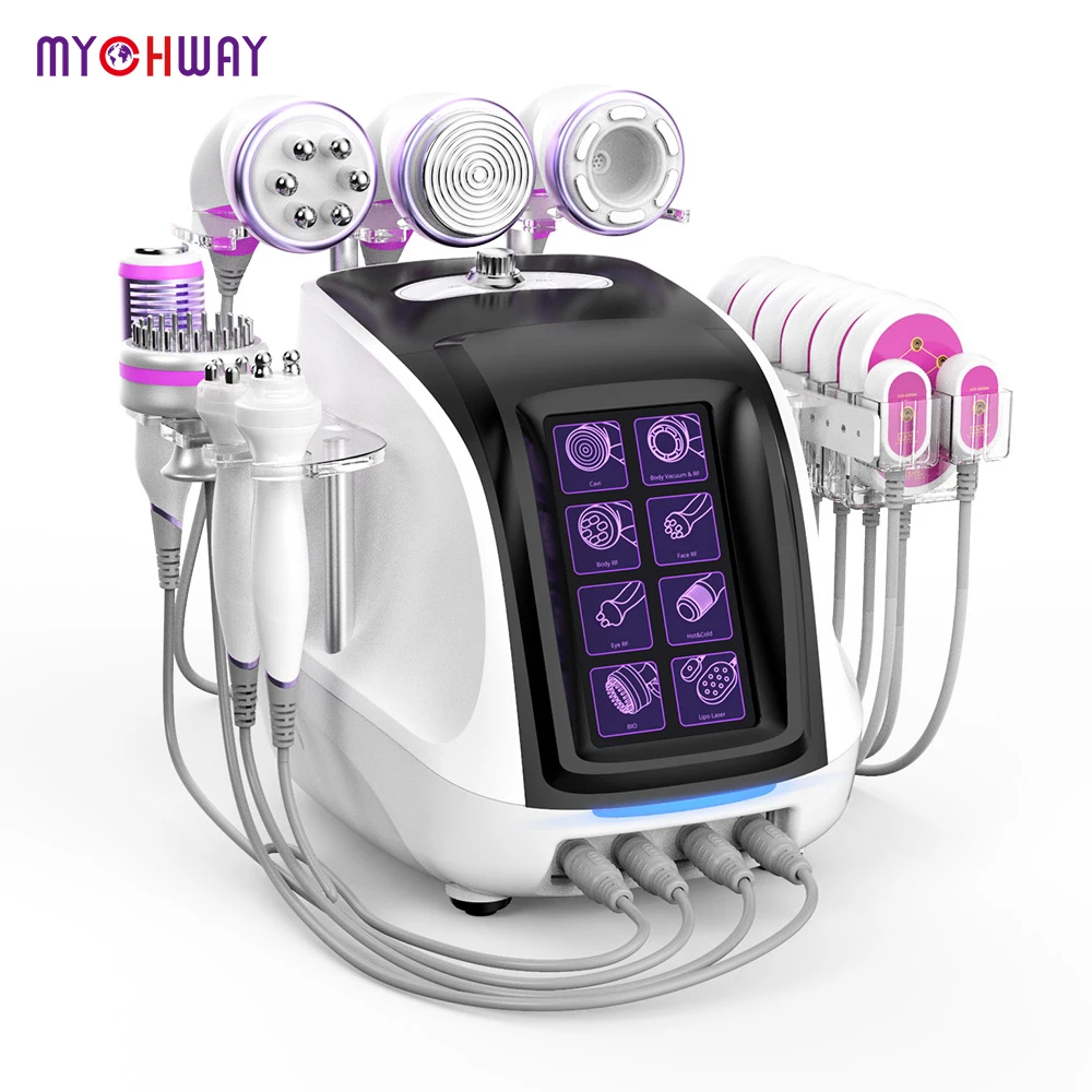 

newest products 2022 lipo laser slimming cavitation rf 9 in 1 ultrasonic cavitation vacuum beauty machine