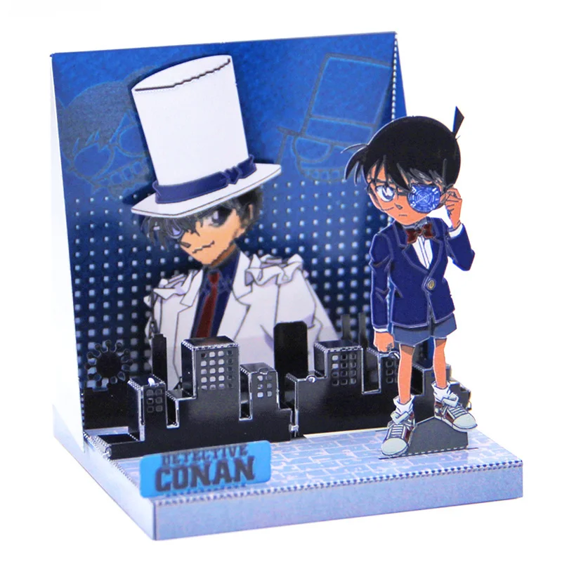 Железный Металл DIY сборка 3D трехмерная головоломка модель знаменитый детектив