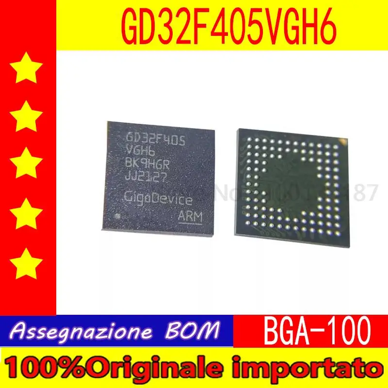 

Микроконтроллер/микроконтроллер GD32F405VGH6 GD32F405 VGH6 BGA100, 5 шт./лот