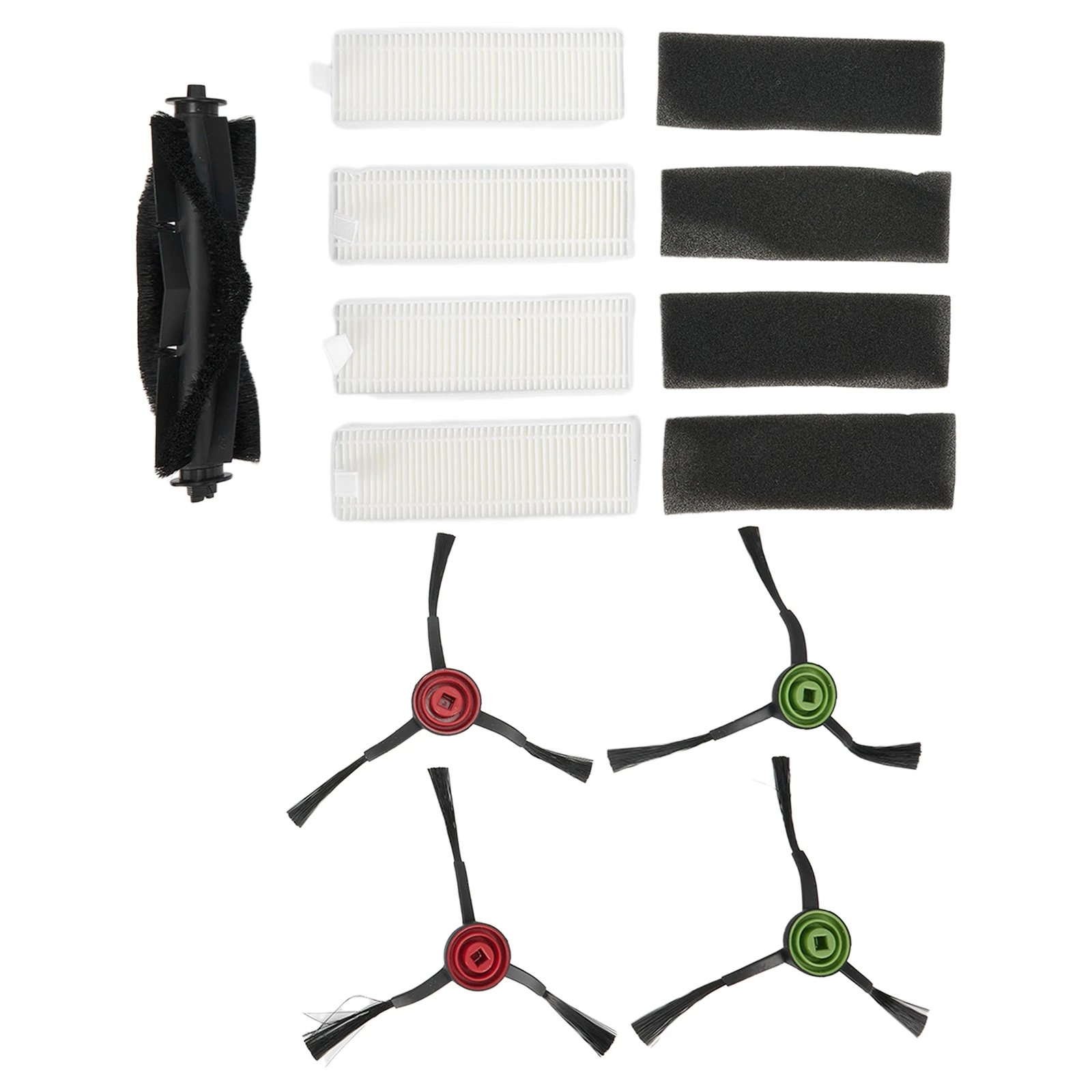 

Home Dust Cleaning Tools Vacuum Cleaner Parts Roller Brush Side Brush Vacuum Cleaner Brush 9pcs/set Durable Easy To Use