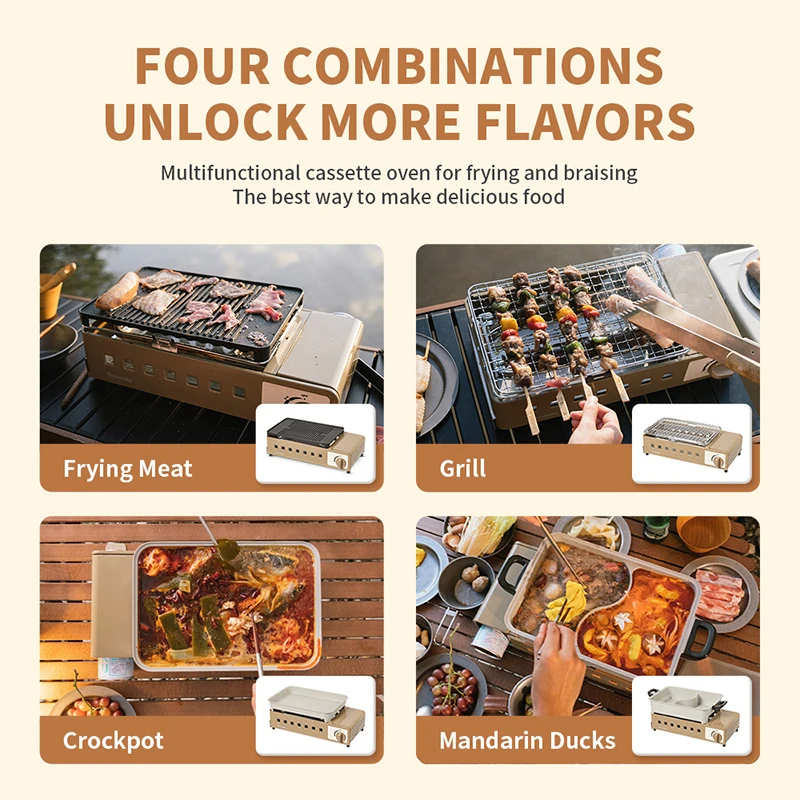 Портативная газовая плита Naturehike Foodjoy