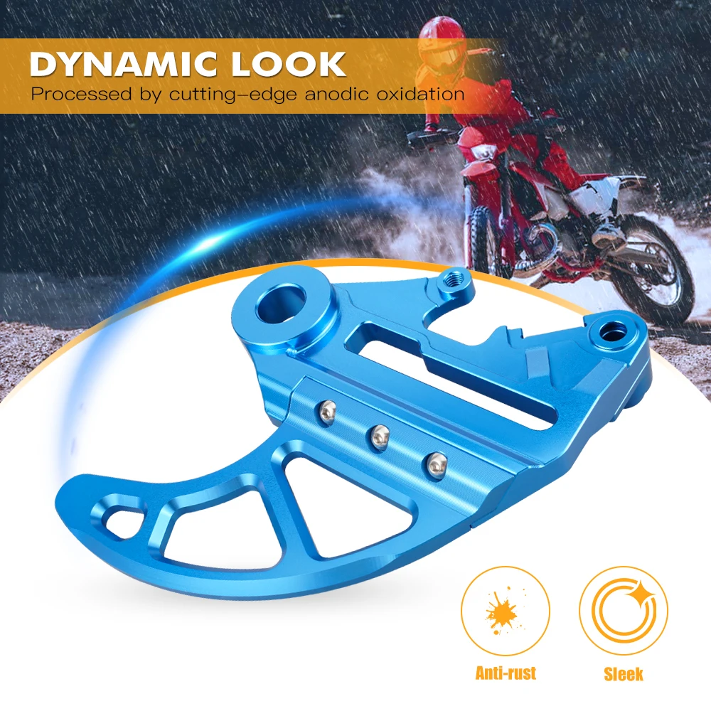 

NICECNC Billet Aluminum Rear Brake Disc Guard For HUSQVARNA Enduro TE150 250 300 i FE250 350 450 390 501 2022-2023 CNC-machined