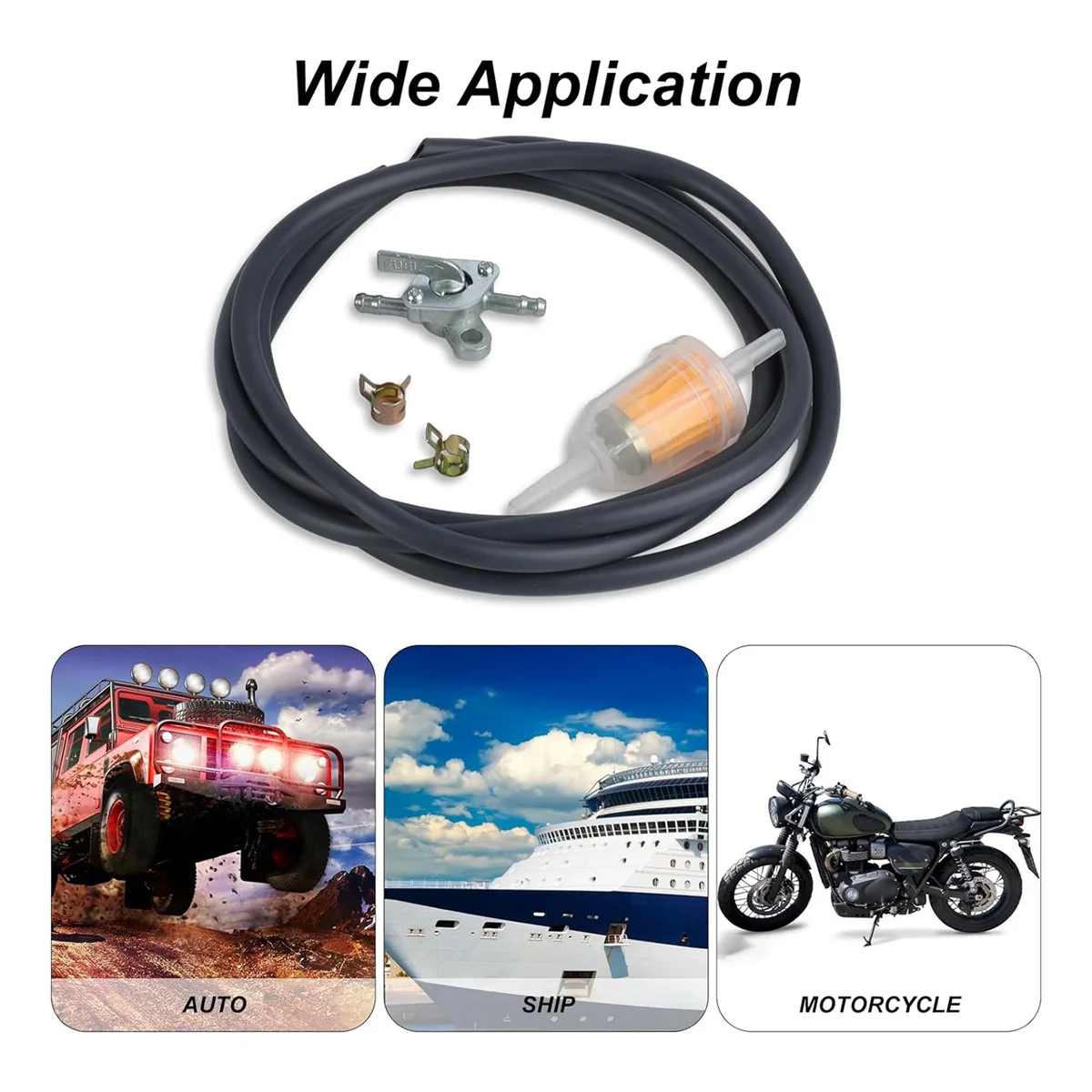 Комплект шлангов топливопровода для небольших двигателей скутеров квадроциклов