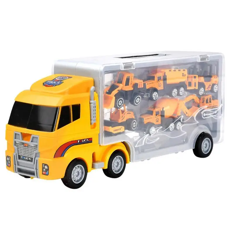 

Construction Truck Toys Truck Toys For Kids Construction Truck Toy Carrier Truck Cars For Toddlers Over 3 Years Old Kids Toys
