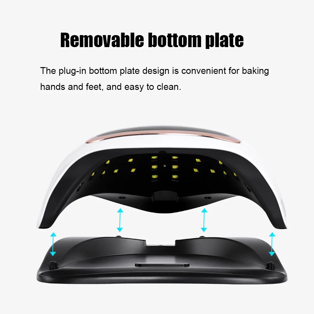 

Лампа для сушки лака для ногтей 168 Вт Регулируемая инфракрасная лампа для дизайна ногтей