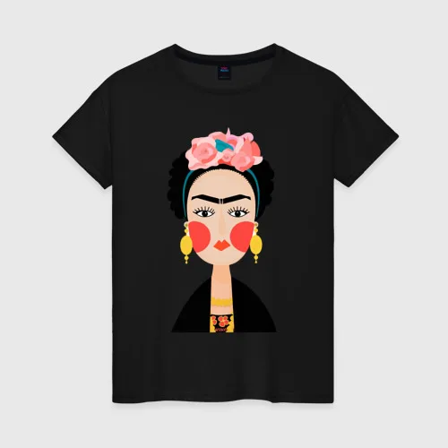 Женская футболка хлопок Фрида Кало - купить по выгодной цене |