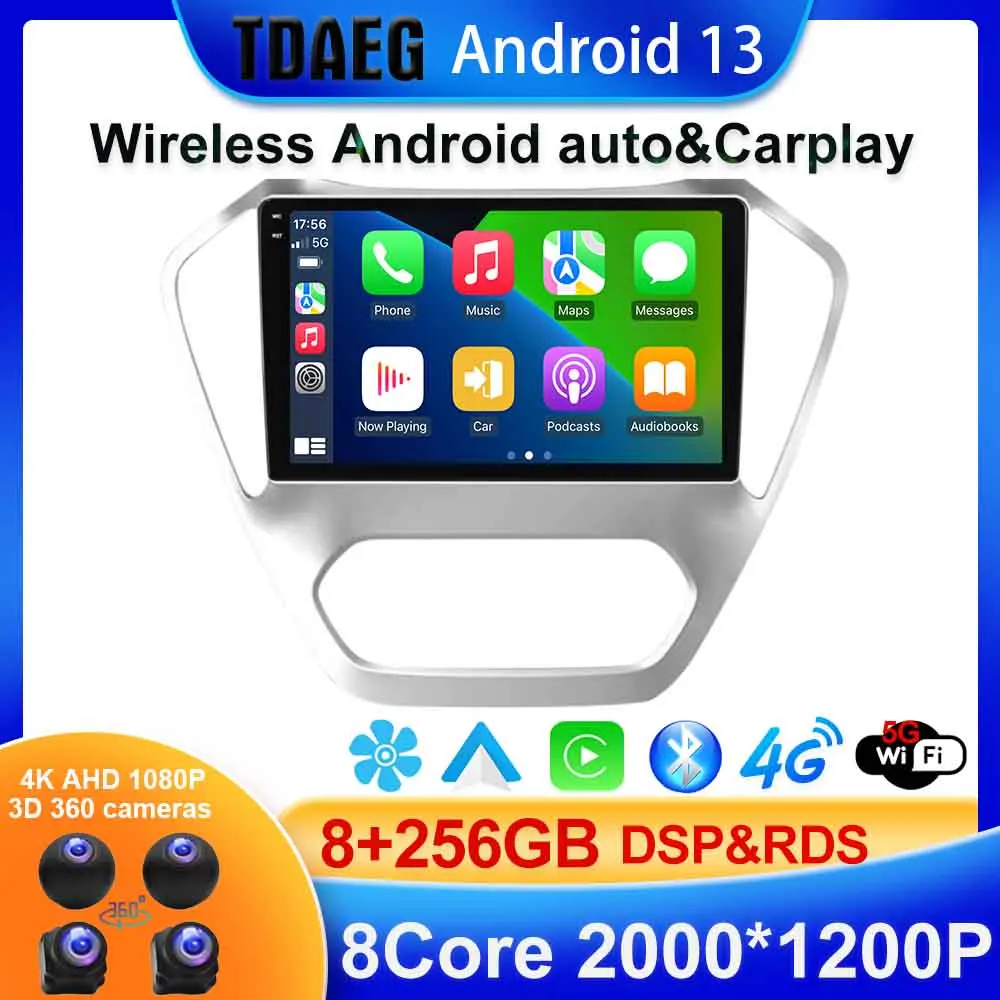 

Android 13 8+256G Car Radio for MG GT 2014 2015 2016 GPS Navi Multimedia Video Player Stereo Carplay QLED DSP BT No 2 DIN DVD