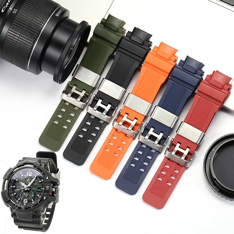 

Rubber Strap For Casio G-shock GW-4000 GA-1000 GW-A1000 GW-A1100 G-1400 Men Resin Sport Waterproof Band Watch Accessorie