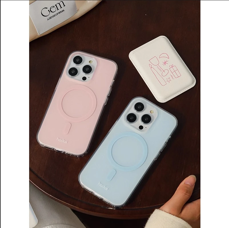 

Magnetic for iPhone 15 Pro Max Case Clear, [Compatible with Magsafe] [Not Yellowing] Slim Shockproof for iPhone 15 ProMax Case