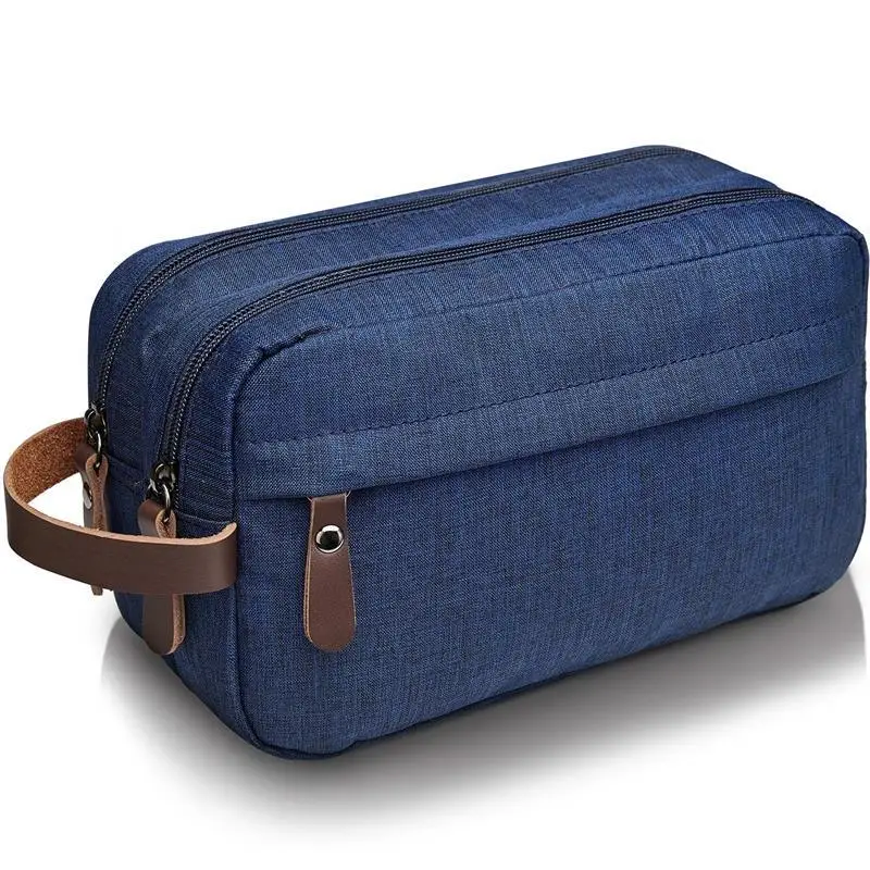 

2022 NEW Portable Gentleman Waterproof Oxford Cloth Men Hand Wash Cosmetics Storage Bag Travel Large Capacity Man Toiletries Bag