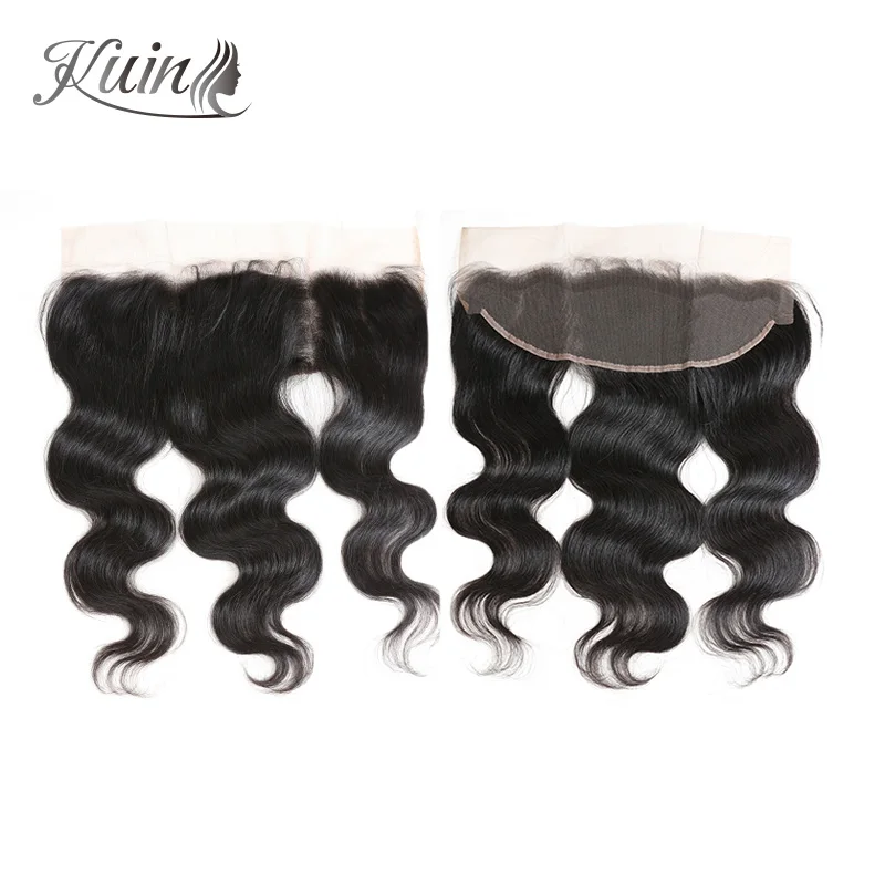 

Body Wave HD Lace Frontal Human Hair Brazilian 13x4 Ear to Ear Lace Frontal With Pre Plucked Hairline 10"-20" Silk Base Frontal