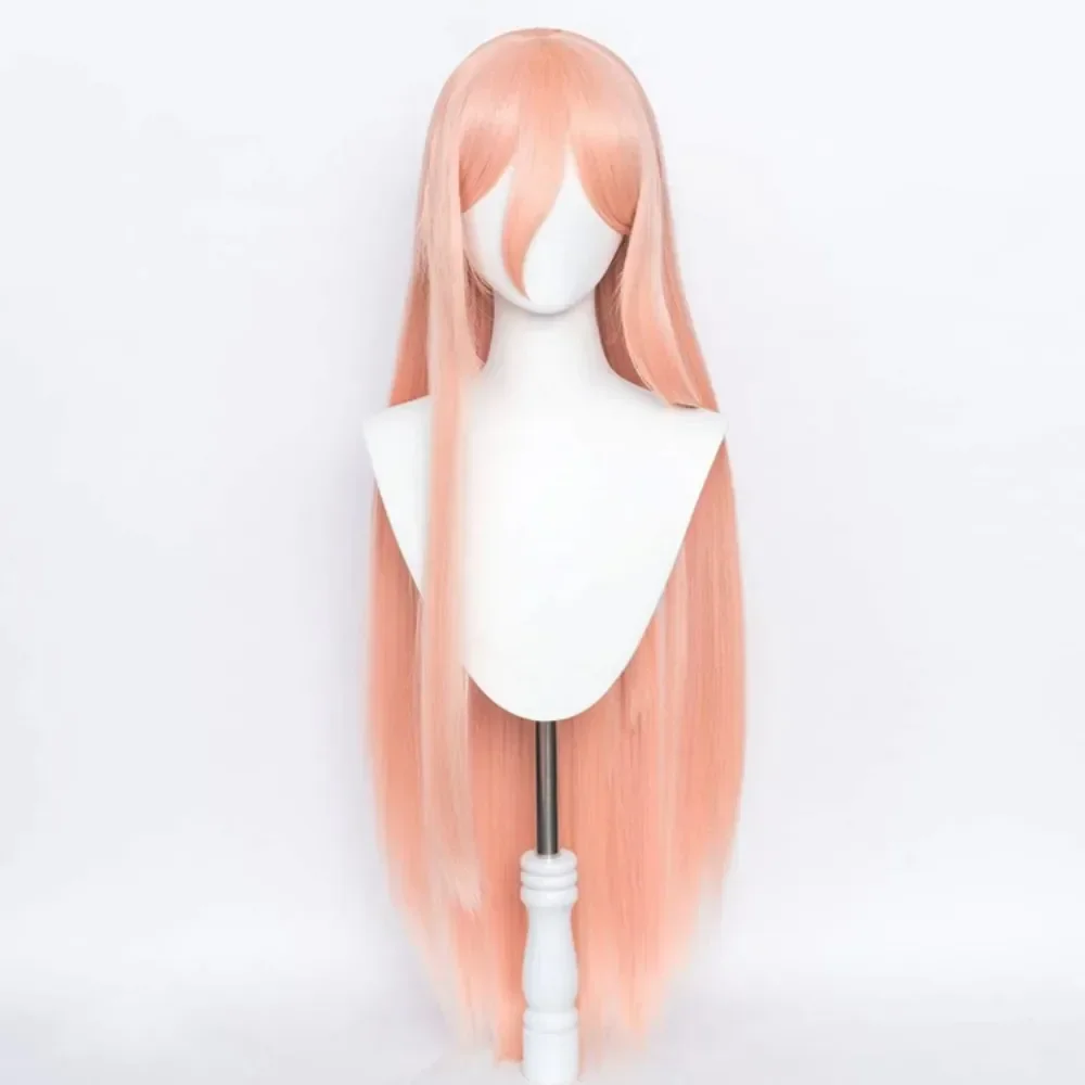 Длинный Оранжево-розовый Парик Из Синтетических Волос Для Косплея Аниме