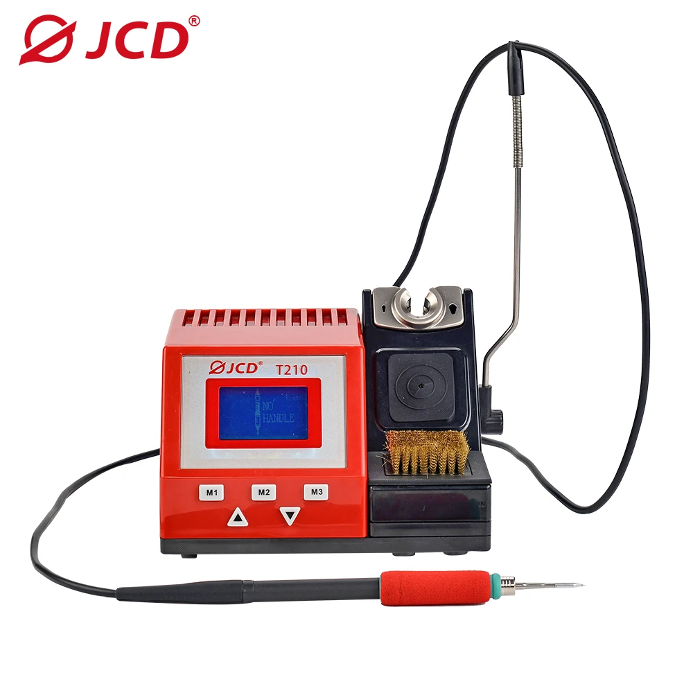 

JCD SMD Soldering Station 85W LCD Digital Display Adjustable temperature soldering iron Welding Rework Station Repair Tools T210