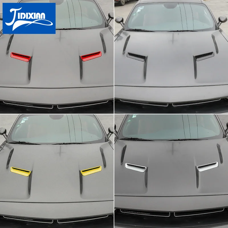 Автомобильный капот воздухозаборник декоративная крышка для Dodge Challenger 2015 2016 2017