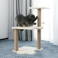 cat scratch post tower for cats scrapers sisal wear resistant cat climbing frame pet furniture toys scraper tree scratching home