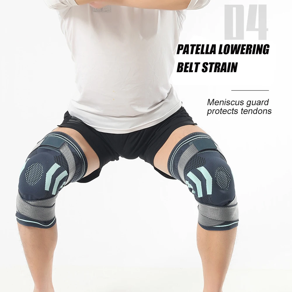 Спортивные наколенники поддерживающие бандажные подтяжки эластичные
