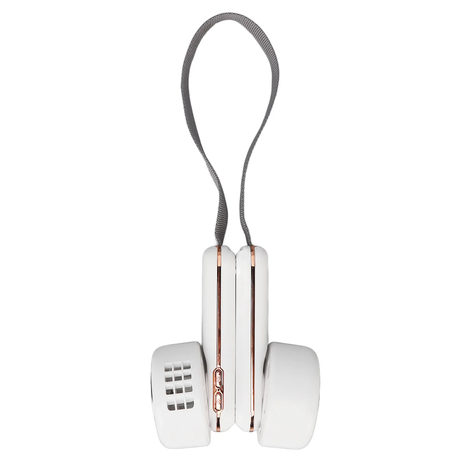 Подвесной шейный вентилятор 3000 мАч 5 В Hands Free 4 скорости ветра зарядка через USB