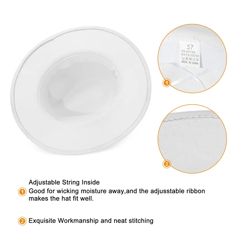 Классическая осенне-зимняя женская шляпа-федора GEMVIE шляпа-Панама с пряжкой для