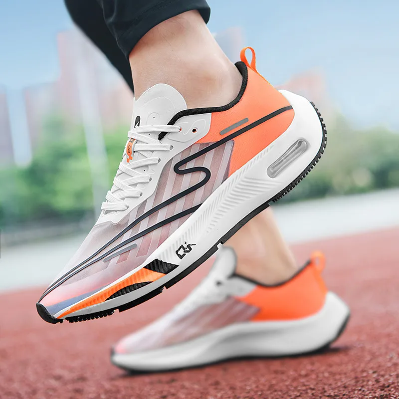 Мужские кроссовки на воздушной подушке дышащие спортивные туфли для прогулок