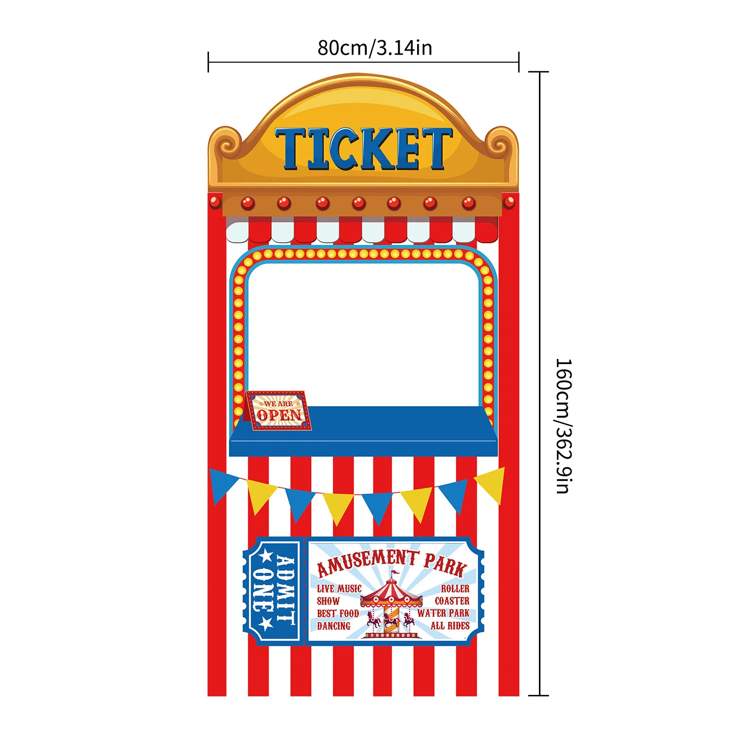 

Цирковые декорации для фотобудки
