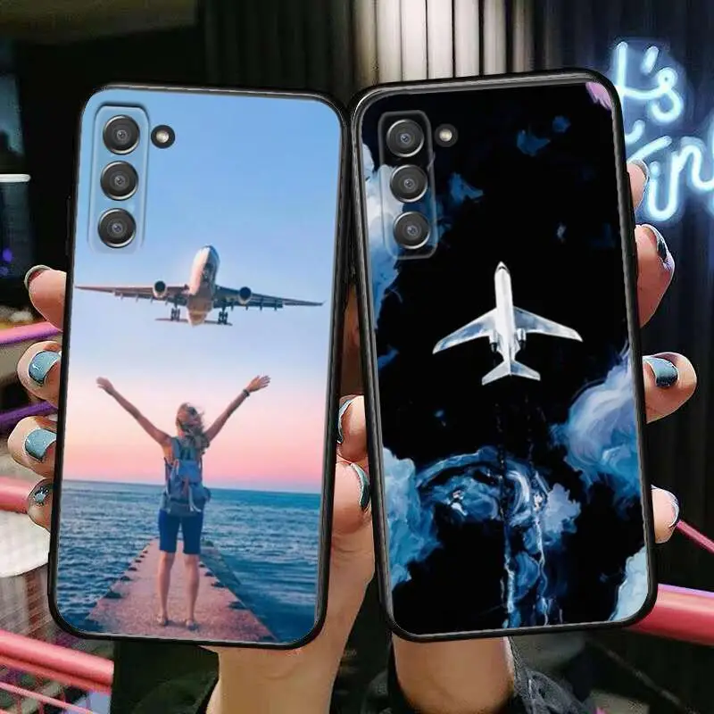 Корпус Корпуса Телефона самолета для SamSung Galaxy s6 s7 S8 S9 S10E S20 S21 S5 S30 Plus fe 5G Lite Ultra Edge |
