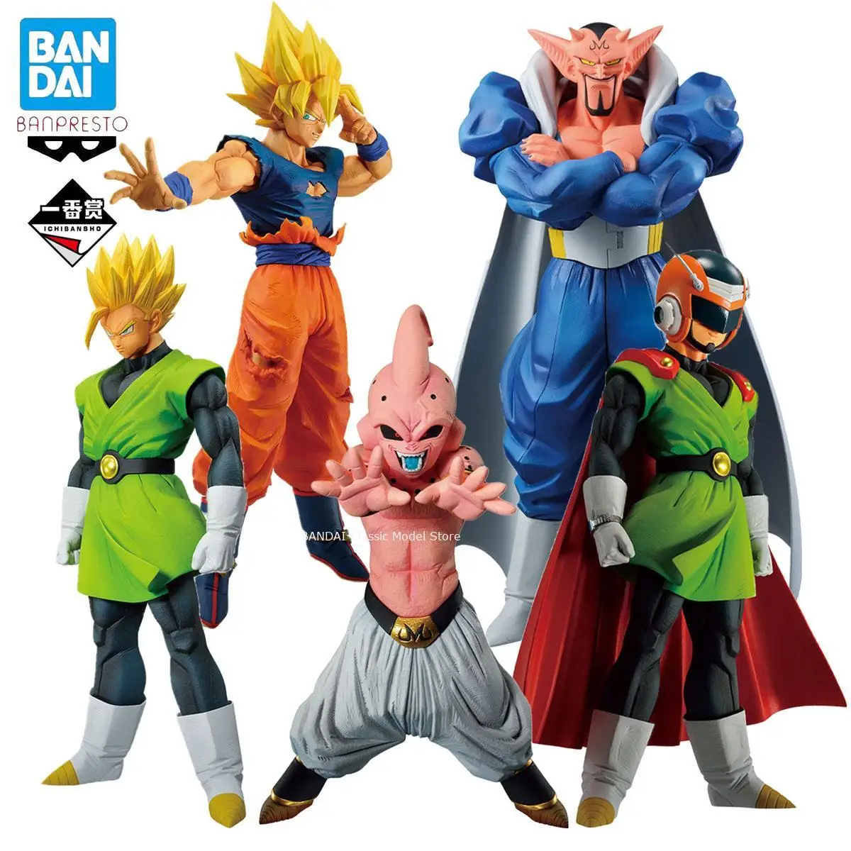 Оригинальная аниме-модель Bandai Banpresto Ichiban Kuji Dragon Ball A Duel That Bets On The Universe Son Gohan Dabura Goku