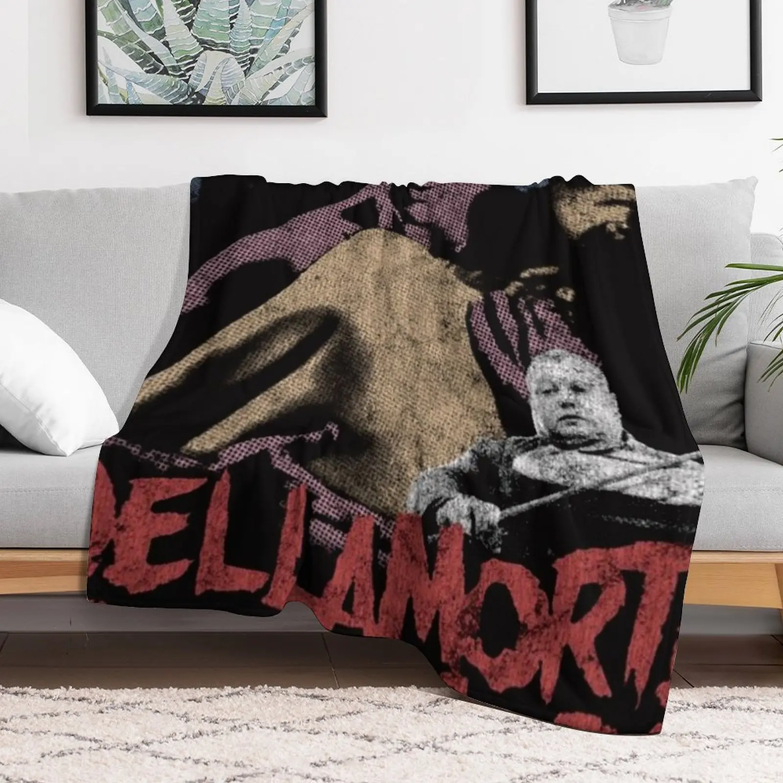 Dellamorte delllove искусственное кладбище мужской плакат декоративное одеяло диван