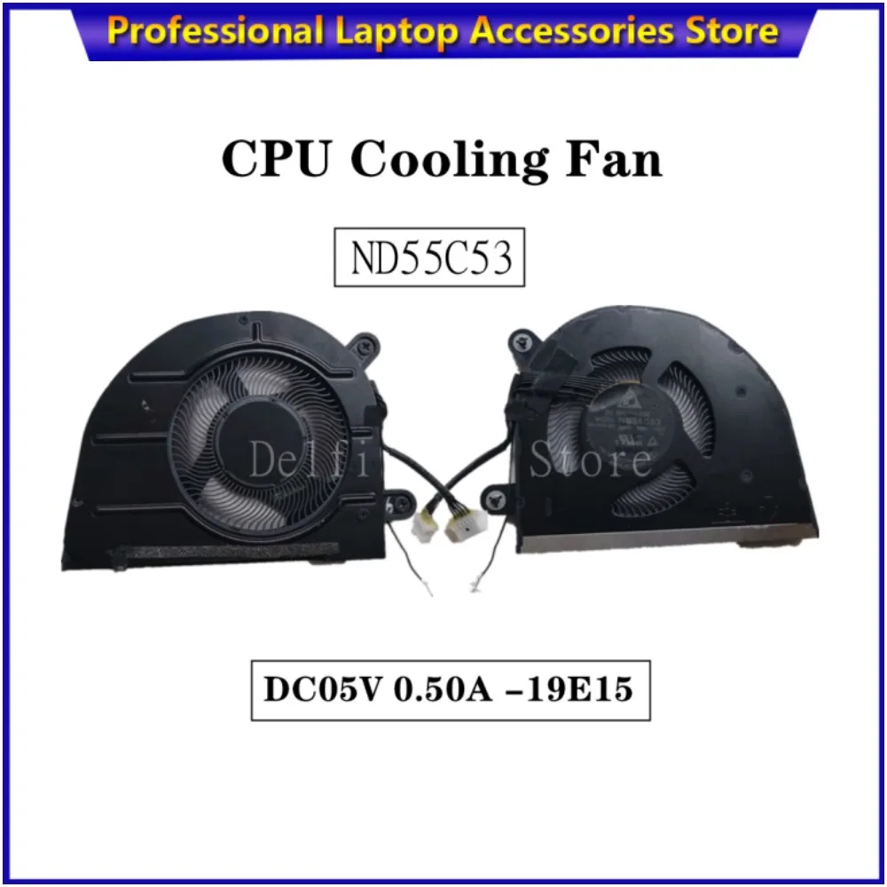 

New For Lenovo ThinkPad S2 5th 2020 L13 YOGA Gen 2020 ND55C53 19E15 CPU Cooler Fan/Heatsink 5H40S72912 5H40S72913 Radiator