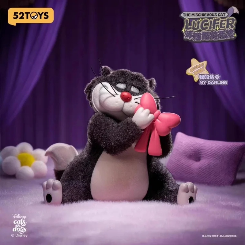 Оригинальные 52 игрушки Disney Lucifer Blind Box, фигурка аниме, игрушки Kawaii Bad Cat, серия Люцифер, слепая коробка, игрушка, подарки на день рождения для детей (art.: 3920d42c2edfe) - 3920d42c2edfe