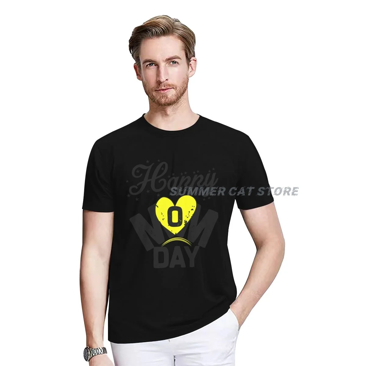 

Mom Day Mother's Day Gift T-Shirt Party Graphic Tee Tops Aesthetic Clothes for Women Men