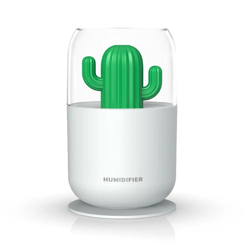 Quiet Small Creative Student Desktop Air Spray Y07 Mini Cact