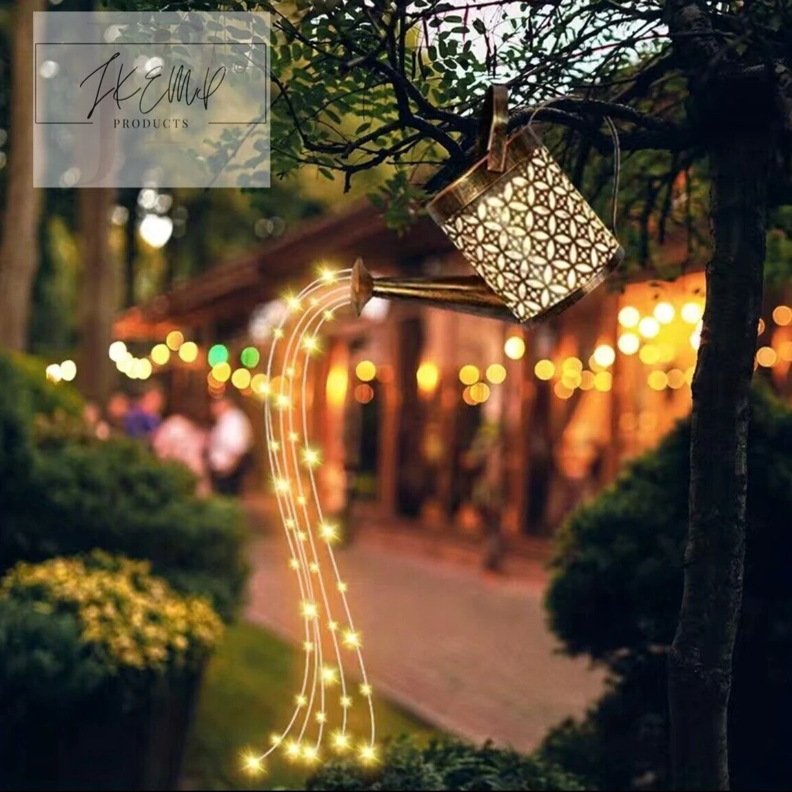 

Solar LED Lamp Watering Can String Light Hanging Waterfall Kettle Lamps Waterproof Outdoor Garden Yard Lawn Decoration Lights