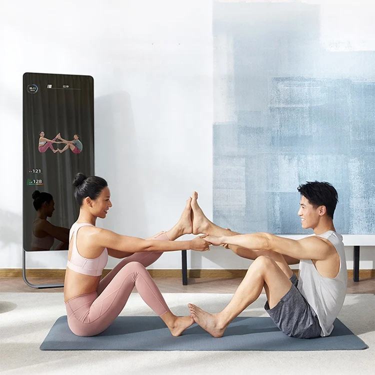 

China factory best quality 43 inch android magic fitness mirror display good price smart home gym mirror