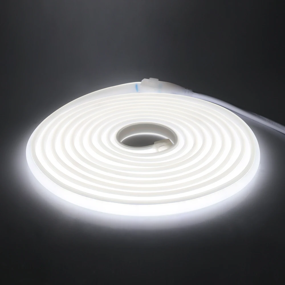 

XUNATA гибкая светодиодная лента 220В теплый белый 288 светодиодов/м