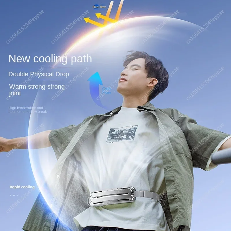 Ледяной ремень вентилятор подвесной пояс холодильный маленький кондиционер