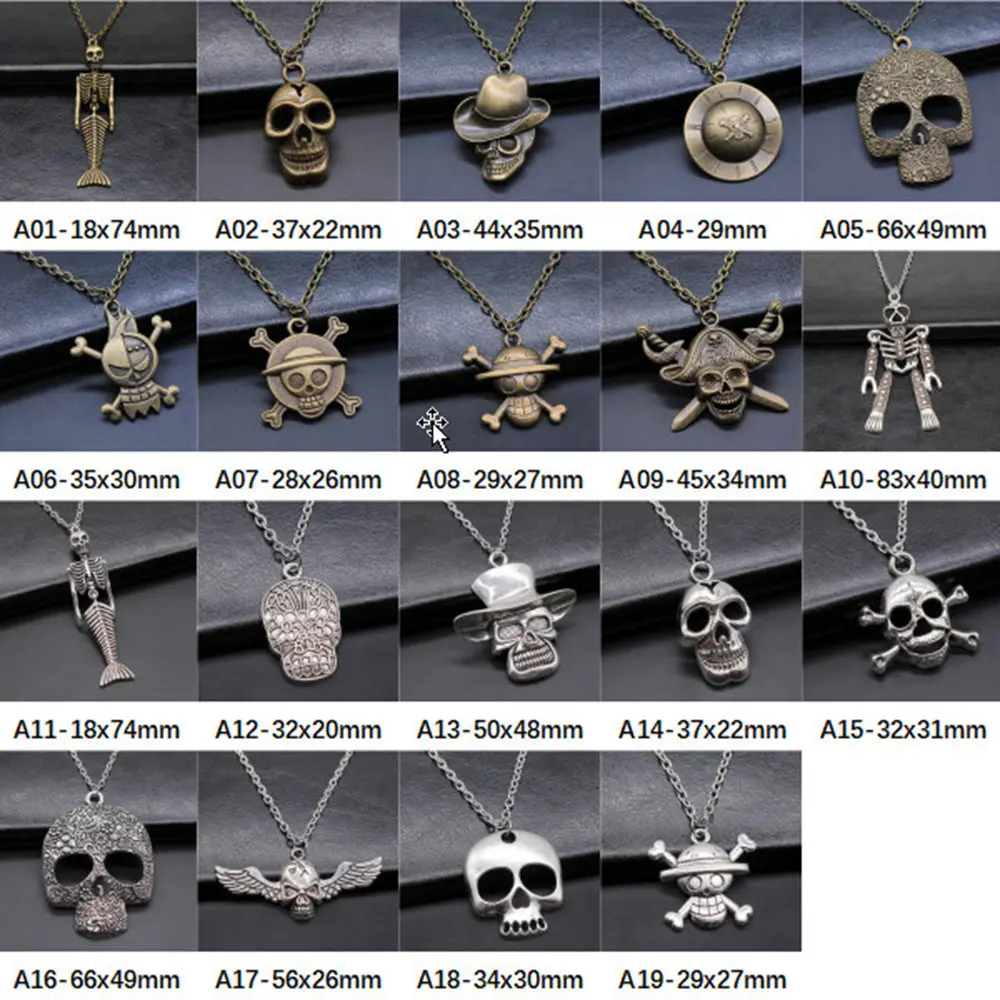 

New Arrival Skeleton Charms Pendants Necklace Female Gift Fashion