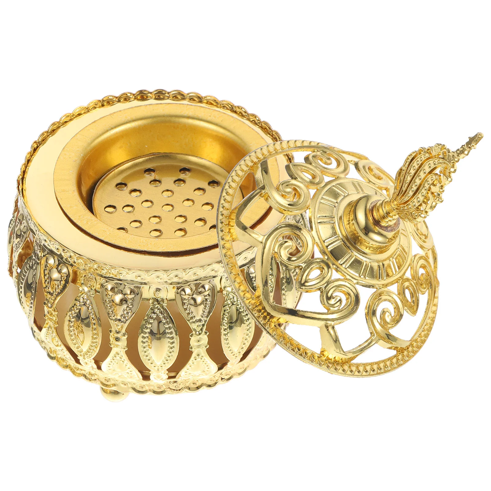 

Металлический держатель элегантный стиль горелка Чайный дом курильница для Кабинета