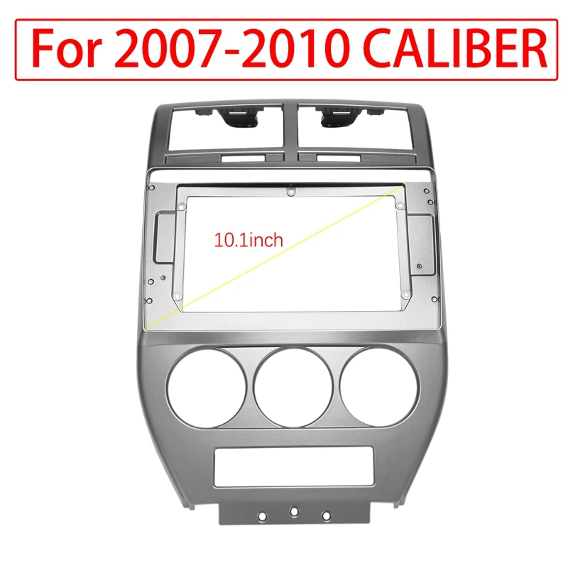 

Автомобильная стереомагнитола 2 Din, 10,1 дюйма, рамка, GPS-навигационная панель, адаптер для приборной панели DODGE CALIBER 2007-2010