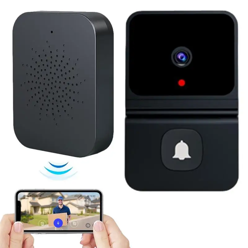 

Outdoor Wireless Doorbell Digital Door Bell Waterproof Home Security Door Camera Wide Angle Smart Door Bells With Night Vision