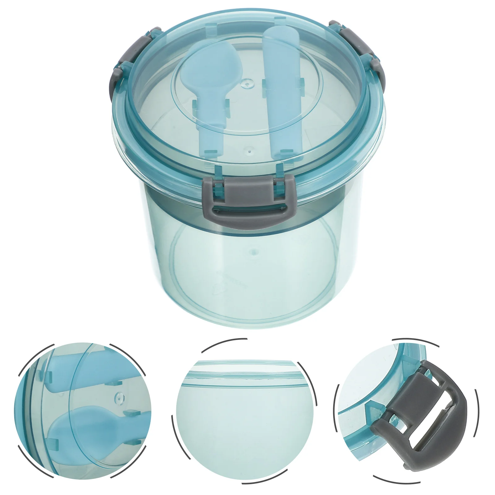 

Containerbreakfastjar Cup Soup Lunch Lid Cups Mug Oatmeal Pot Yogurt Jars Boxcereal Bottle Storage Insulated Oats Dessert