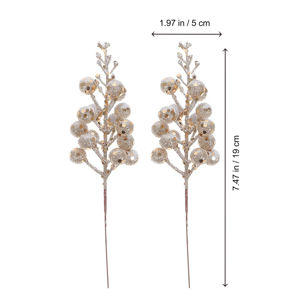 Рисунок 3 - Рождественская имитация стеблей ягод