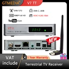 GTMEDIA V7 TT Decoder DVB-T2  C  J.83B 1080P Full HD приемник цифрового наземного ТВ тюнер рецептор H.265 HEVC 10 бит с USB WiFi поддержка CCam PVR YouTube