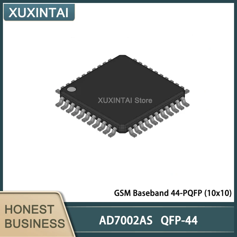 

5 шт./лот AD7002AS AD7002 GSM Baseband 44-PQFP (10x10)