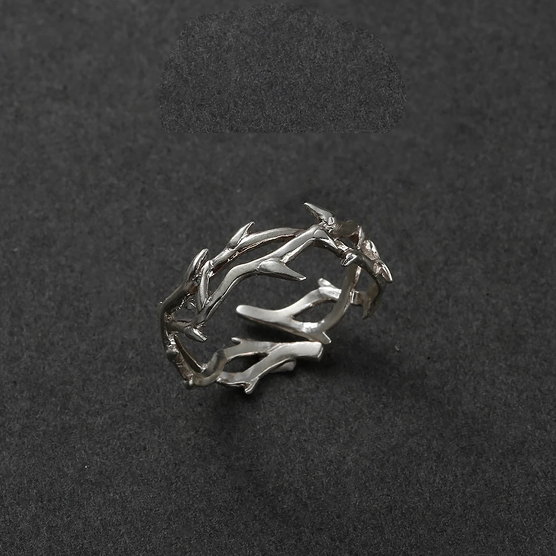

1PC Irregular Thorns Adjustable Finger Ring Lovers Jewelry Gifts Creative Rings Personality For Men Women Couple Rings